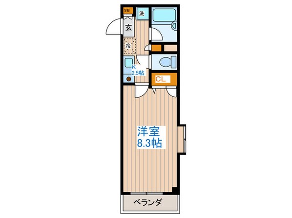 マノアコ－トの物件間取画像